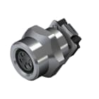 WEIDMULLER - Connettore a innesto circolare M8, 4 poli, montaggio frontale per circuito stampato SAIE-M8B-4S-F13SMT.