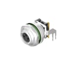 WEIDMULLER - Connettore a innesto circolare M8, 4 poli, montaggio pannello posteriore SAIEW-M8B-4S-H12TL.