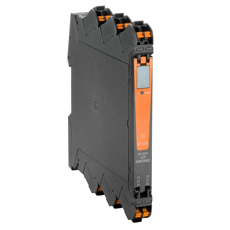 WEIDMULLER - Convertitore di misura termico, Ingresso: Temperatura, Resistenza, Potenziometro, Uscita: I/U universale, Transistor, Allarme, ACT20P-PRO-RTCI-AO-DO-P.