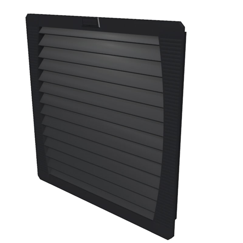 WEIDMULLER - Filtro di scarico IP55 nero, Esecuzione EMC: EN 61000-3-2,-3, EN 61000-6-2, 3 EF-EMC 60 55 BK.