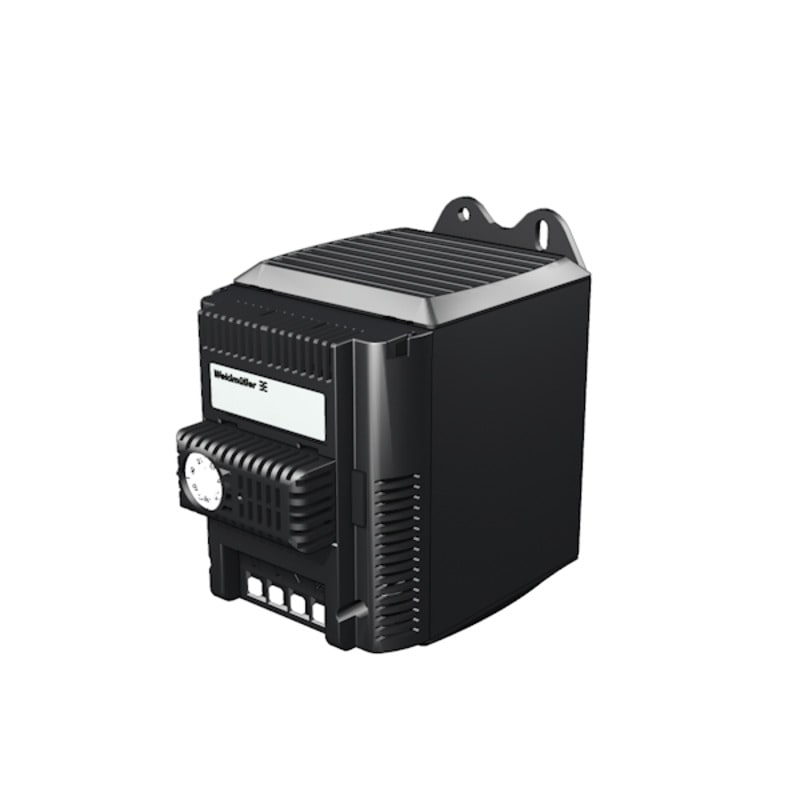 WEIDMULLER - Elemento riscaldante FH-TH 400W 230V BK, uscita calore continuo a 10°C: 400 W, tipo di collegamento contatto a molla.