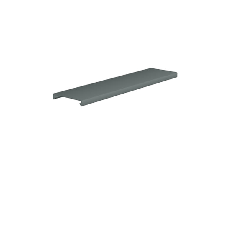 WEIDMULLER - Coperchio canalina portacavi 100 mm grigio scuro V-0 CD-LID 100 DKGY.