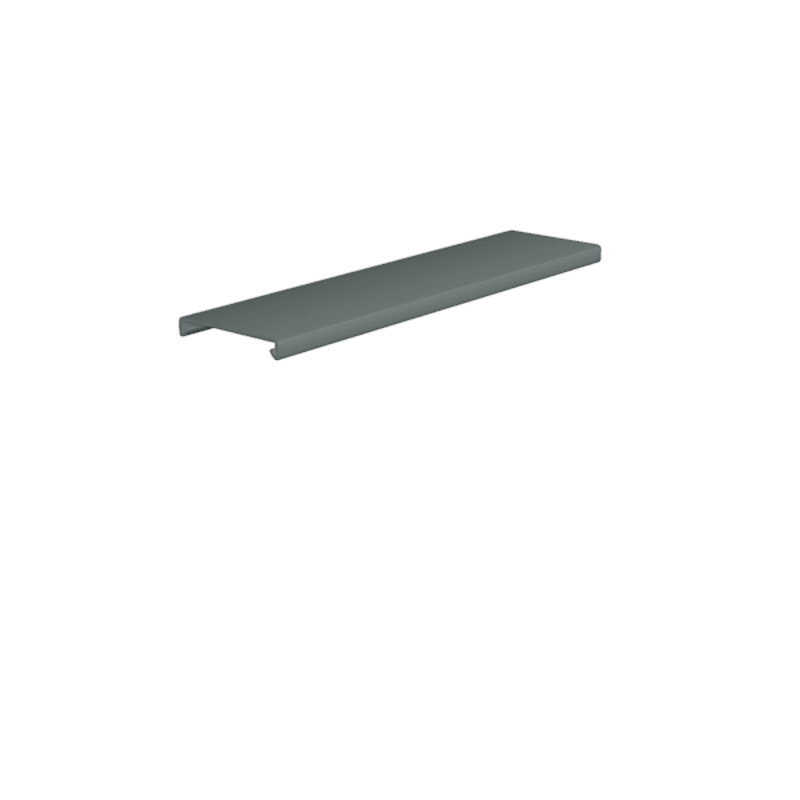 WEIDMULLER - Coperchio canalina portacavi 25 mm grigio scuro V-0 CD-LID 25 DKGY.