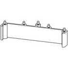 WEIDMULLER - Elemento intermedio (custodia profilo modulare), Larghezza: 48.7 , IP00, PA 66, arancione