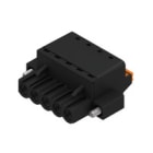 WEIDMULLER - Connettori per circuito stampato 320V 23A Passo 5.00mm 3.31mm² 14 poli PUSH IN attuatore Box BLF 5.00HC/14/180F SN BK BX.