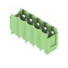 WEIDMULLER - Connettori per circuito stampato 320V 18A Passo 5.00mm 5 poli Collegamento saldare THT SL 5.00/05/180B 3.2SN GN BX.