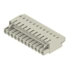 WEIDMULLER - Connettori per circuito stampato, 320V, 27A, Passo 5.08mm, 2.5mm², 12 poli, Collegamento TOP, BLT 5.08HC/12/180 SN GY BX.