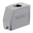 WEIDMULLER - Custodia con connettori a innesto industriali, entrata cavo dall'alto, gancio longitudinale in basso, grandezza 6, IP65, HDC 40D TOLU 1M40G.