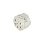 WEIDMULLER - Inserto di contatto femmina a 16 poli per connettori circolari M23, collegamento a crimpare, codifica SAI-M23-BE-16.