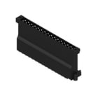 WEIDMULLER - Connettori per circuito stampato 320V 18A Passo 5.08mm 16 poli Collegamento saldare THT/T SLH-THR5.08/16/180F 3.2SN BK BX