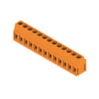 WEIDMULLER - Morsetto per circuito stampato 320V 17.5A Passo 5.00mm 2.5mm² 13 poli Collegamento a vite/saldare THT 90° LM 5.00/13/90 3.5SN OR BX