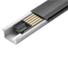 WEIDMULLER - Set di bus per guida DIN (custodia modulare) IP20 installato, in Plastica nero CH20M BUS 250MM TS 35X15.