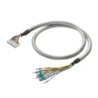 WEIDMULLER - Filo PLC, segnali digitali, 34 poli, cavo LiYY, 1,0.14 mm² PAC universale HE34 F 1M.