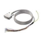 WEIDMULLER - Filo PLC, segnali analogici, 9 poli, Cavo LiYCY, 1, 0.25 mm² PAC universale, connettore D9 maschio, lunghezza 1 metro.