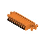 WEIDMULLER - Connettori per circuito stampato, 320V, 25.9A, Passo 5.08mm, 3.31mm², 10 poli, PUSH IN con attuatore, Box SLF 5.08/10/180DF SN OR BX.