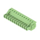 WEIDMULLER - Connettori per circuito stampato, 320V, 17.5A, Passo 5.08mm, 4mm², 12 poli, Collegamento a vite, BLZP 5.08HC/12/225B SN GN BX.