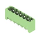 WEIDMULLER - Connettori per circuito stampato, 320V 24A, Passo 5.08mm, 6 poli, Collegamento saldare THT, SL 5.08HC/06/180G 3.2SN GN BX.