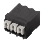 WEIDMULLER - Morsetto per circuito stampato 160V 17.5A Passo 3.50mm 1.5mm² 3 poli PUSH IN attuatore Collegamento saldare SMD 90° LSF-SMD 3.50/03/90 SN BK RL.