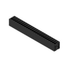 WEIDMULLER - Morsetto per circuito stampato 320V 24A Passo 5.00mm 2.5mm² 24 poli PUSH IN senza attuatore Collegamento saldare THT 180° LMFS 5.00/24/180 3.5SN BK BX