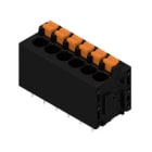 WEIDMULLER - Morsetto per circuito stampato 5.08 mm LMF 5.08/06/180 3.5SN BK BX.