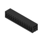 WEIDMULLER - Morsetto per circuito stampato 320V 24A Passo 5.08mm 2.5mm² 15 poli PUSH IN senza attuatore Collegamento saldare THT 90° LMFS 5.08/15/90 3.5SN BK BX.
