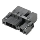 WEIDMULLER - Connettori per circuito stampato, 800V, 57A, Passo 7.62mm, 10mm², 2 poli, PUSH IN senza attuatore, Molla autobl SVF 7.62HP/02/180SFMF2 SN BK BX.