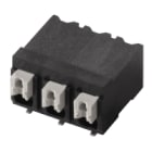 WEIDMULLER - Morsetto per circuito stampato 320V 17.5A Passo 5.00mm 1.5mm² 2 poli PUSH IN attuatore Collegamento saldare SMD 90° LSF-SMD 5.00/02/90 SN BK RL.