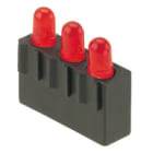 WEIDMULLER - Display LED con connettori per circuito stampato LPA FA2.