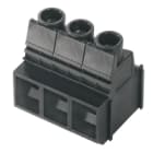 WEIDMULLER - Morsetto per circuito stampato 1000V 76A Passo 10.16mm 16mm² 2 poli Collegamento a vite/saldare THT 90° Box LUP 10.16/02/90 3.2SN GN BX.