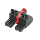 WEIDMULLER - Connettore 7.62mm BVZ 7.62HP/05/180MF3 SN BK BX.