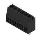 WEIDMULLER - Morsetto per circuito stampato 160V 16A Passo 3.50mm² 2.08mm² 6 poli Collegamento a vite saldare THT 90° Box LM 3.50/06/90 3.2SN BK BX.