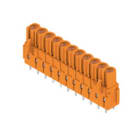WEIDMULLER - Connettori per circuito stampato 320V 23A Passo 5.08mm 11 poli Collegamento saldare THT BLL 5.08/11/180B 3.2SN OR BX.