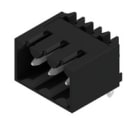 WEIDMULLER - Connettori per circuito stampato 160V 17A Passo 3.50mm 3 poli Collegamento saldare THT SL 3.50/03/90G 3.2SN BK BX.
