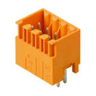 WEIDMULLER - Connettori per circuito stampato 125V 10A Passo 3.50mm 22 poli Saldatura THT S2L 3.50/22/180G 3.5SN BK BX.