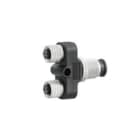 WEIDMULLER - Adattatore 5 poli M12 codificato A, M8 nessuna codifica SAI-Y-5-SO.