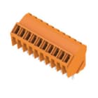 WEIDMULLER - Morsetto per circuito stampato 160V 16A Passo 3.50mm² 2.08mm² 10 poli Collegamento a vite/saldare THT 135° LM 3.50/10/135 3.2SN OR BX.