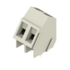 WEIDMULLER - Morsetto per circuito stampato 320V 17.5A Passo 5.00mm 2.5mm² 2 poli Collegamento a vite/saldare THT 135° LM 5.00/02/135 3.5SN GY BX