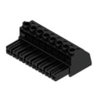 WEIDMULLER - Connettori per circuito stampato, 1000V, 57A, Passo 7.62mm, 10mm², 8 poli, Collegamento a vite, Box BVZ 7.62HP/08/180 SN BK BX.