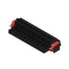 WEIDMULLER - Connettori per circuito stampato, 1000V, 57A, Passo 7.62mm, 10mm², 12 poli, Collegamento a vite, Box BVZ 7.62HP/12/180F SN BK BX.