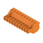 WEIDMULLER - Connettori per circuito stampato, 320V, 17.5A, Passo 5.08mm, 4mm², 10 poli, Collegamento a vite, BLZP 5.08HC/10/225BR SN OR BX. 1946910000