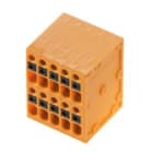 WEIDMULLER - Morsetto per circuito stampato 200V 17.5A Passo 3.50mm 1.5mm² 20 poli PUSH IN attuatore Collegamento saldare THT 90° LS2HF 3.50/20/90 3.5SN OR BX