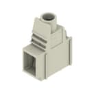 WEIDMULLER - Morsetto per circuito stampato 1000V 76A Passo 10.16mm 16mm² 1 polo Collegamento a vite/saldare THT 90° Box LUP 10.16/01/90 5.0SN GY BX