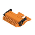 WEIDMULLER - Connettori per circuito stampato 160V 13.4A Passo 3.50mm 1.5mm² 24 poli PUSH IN attuatore Box B2CF 3.50/24/180LRZE SN OR BX