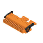 WEIDMULLER - Connettori per circuito stampato 160V 13.4A Passo 3.50mm 1.5mm² 32 poli PUSH IN attuatore Box B2CF 3.50/32/180LRZE SN OR BX.