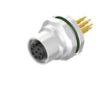 WEIDMULLER - Connettore a innesto circolare M12, 8 poli, montaggio pannello posteriore SAIE-M12B-8-H12TL-M16.