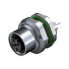 WEIDMULLER - Connettore a innesto circolare M12, 4 poli, montaggio pannello posteriore SAIE-M12BD-4S-H6.75TL.