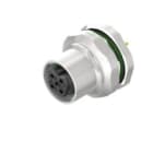 WEIDMULLER - Connettore a innesto circolare M12, 4 poli, montaggio pannello posteriore SAIE-M12BD-4-H5.5TL-PG9.