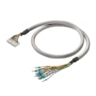 WEIDMULLER - Filo PLC, segnali digitali, 20 poli, cavo LIHH, 1,0.14 mm² PAC-HE20-F-HF-1M.