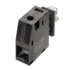 WEIDMULLER - Morsetto passante 690V 150A larghezza 22.8mm 50mm² capicorda ad anello/forcella in box WGK 50 VP/Z BK BX.