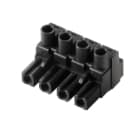 WEIDMULLER - Connettori per circuito stampato, 500V, 29A, Passo 7.62mm, 4mm², 2 poli, Collegamento a vite, BLZ 7.62HP/02/180 SN GN BX.